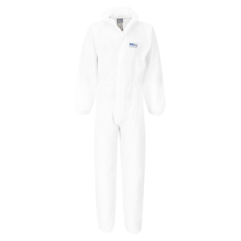 BizTex SMS FR engangsdragt Type 5/6 FR, Hvid - Billede 2