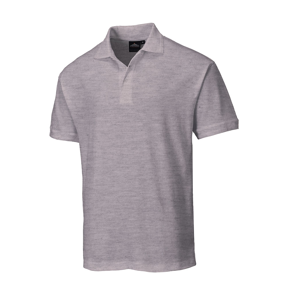 Napels Poloshirt - Lysegrå