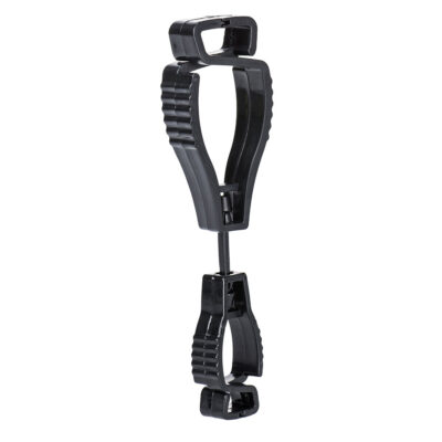 Metalfri handske-clip - Sort
