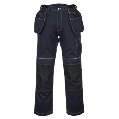 PW3 Håndværkerbukser m/hængelommer - Marine/Sort