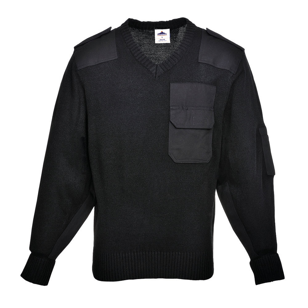 Nato sweater - Sort