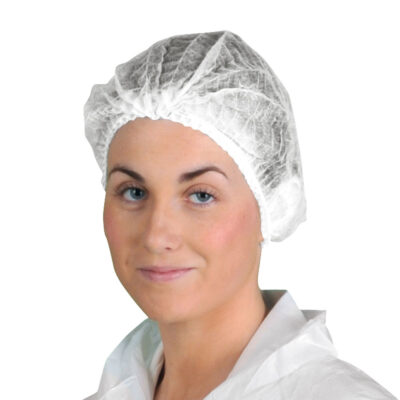 PP Engangs Mob Cap (ks m. 3000 stk.) - Hvid