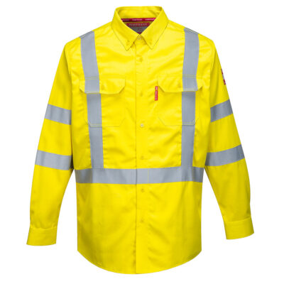 Bizflame 88/12 FR hi-vis skjorte - Gul