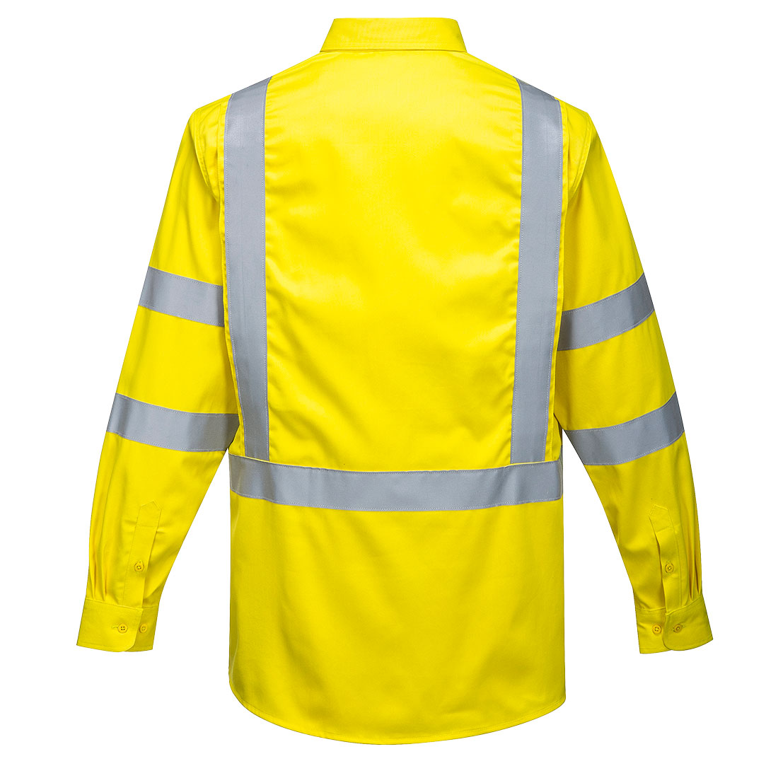 Bizflame 88/12 FR hi-vis skjorte - Gul - Billede 2