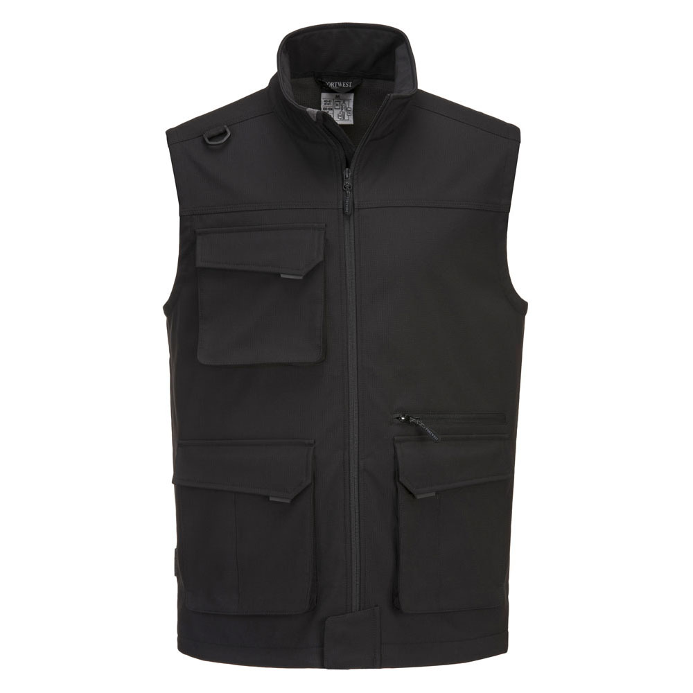 WX3 softshellvest (3 lag) - Sort
