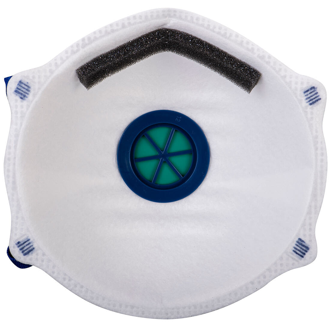 FFP2 Dolomit Testet Filtermaske m/ Ventil Hvid - Billede 2