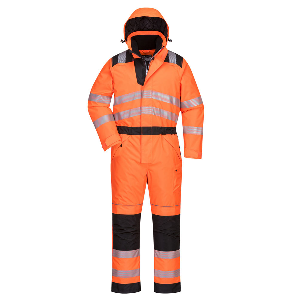 PW3 hi-vis termodragt - Orange/sort - Billede 4