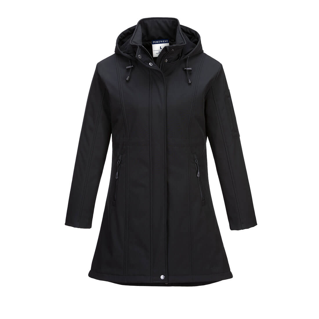 Carla softshell jakke - Sort