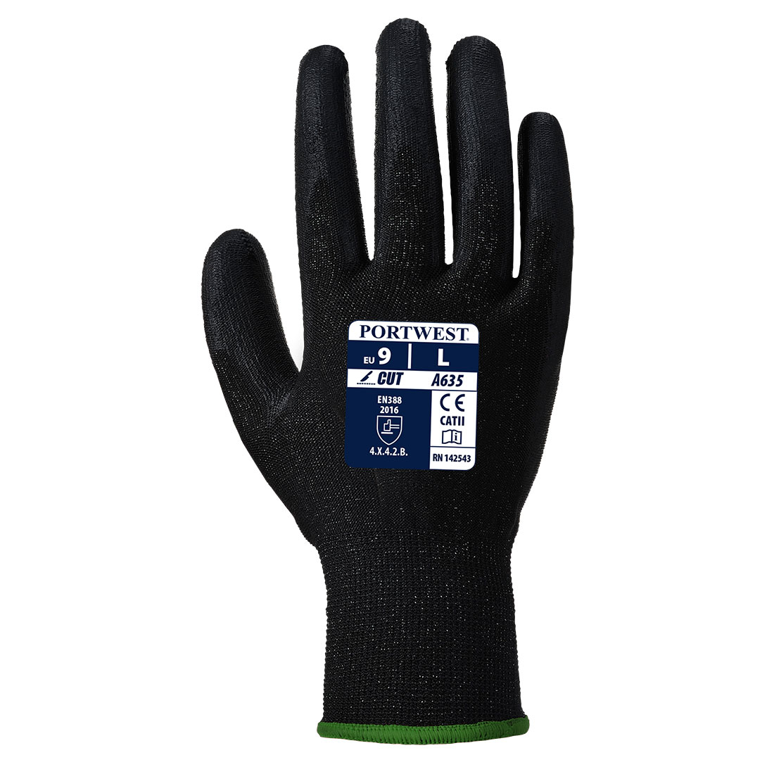 Eco-Cut handske - Sort - Billede 2
