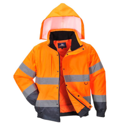 Hp-Vis 2-i-1 jakke - Orange