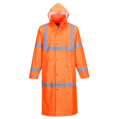 Hi-Vis Frakke 122 cm - Orange