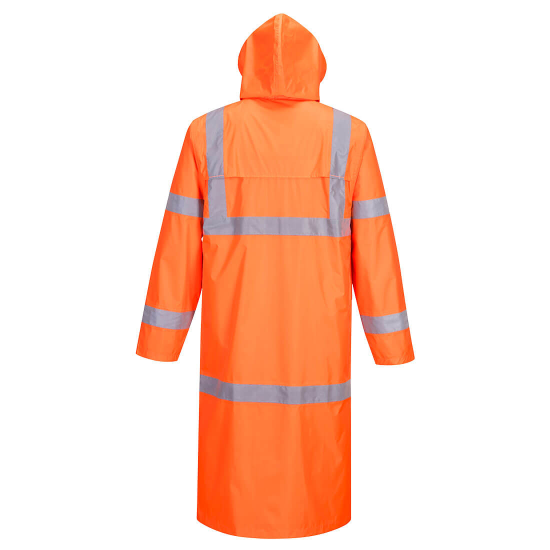 Hi-Vis Frakke 122 cm - Orange - Billede 2