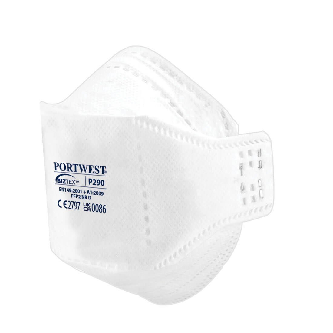 EAGLE FFP2 fladt folde maske - Hvid