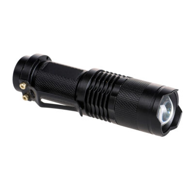 High Power LED Lommelygte - Sort