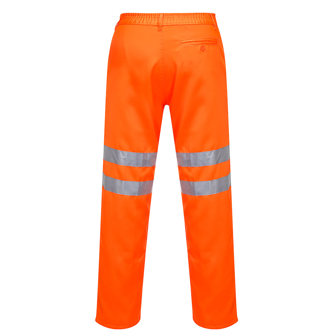 Hi-Vis Poly-bomuld Bukser RIS - Orange - Billede 2