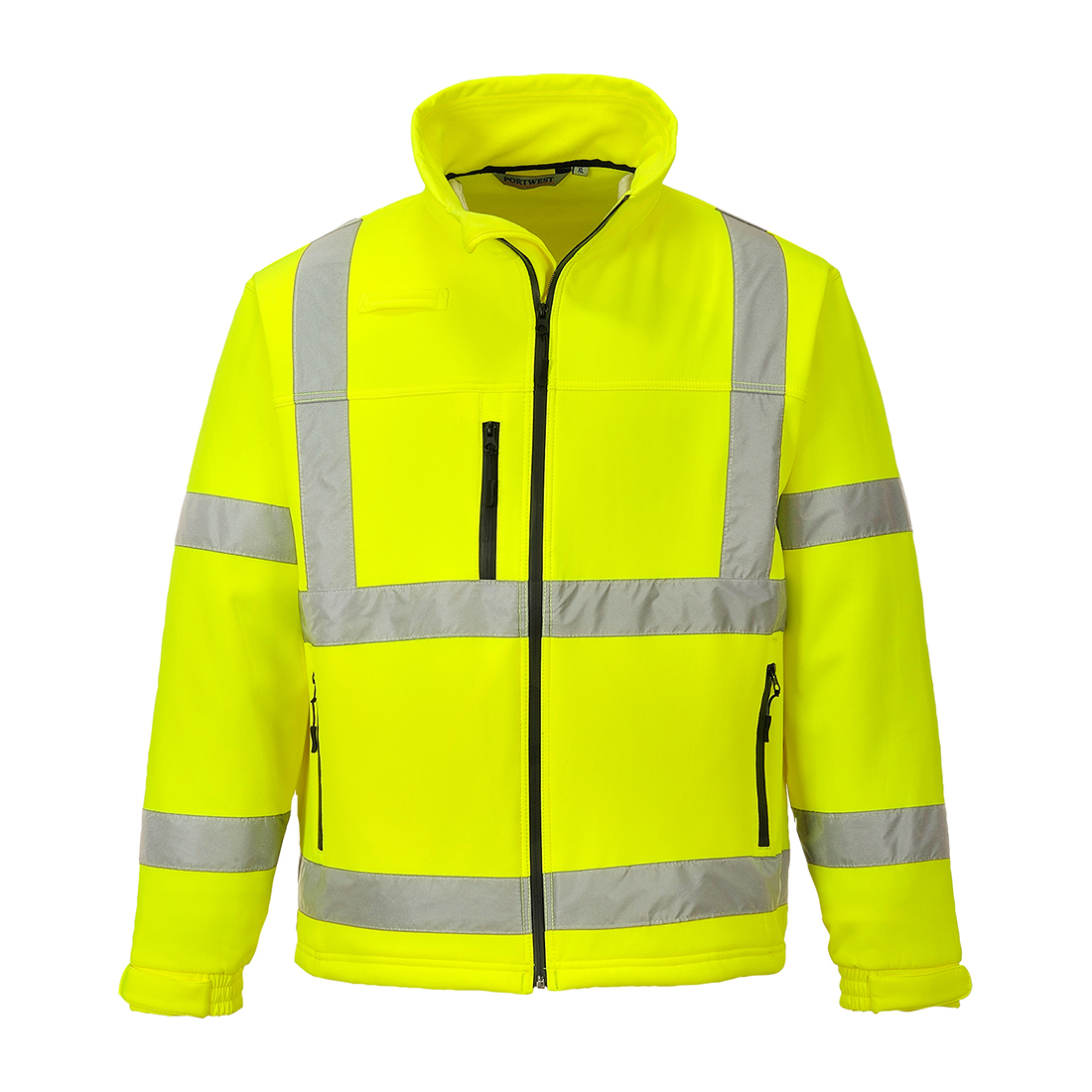 Hi-Vis Klassisk softshell jakke (3L) - Gul