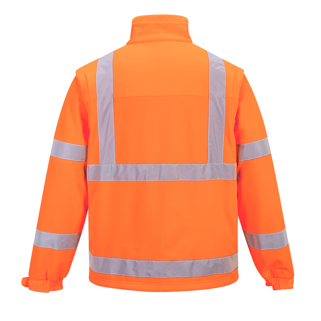 Hi-Vis Softshell jakke (3L) - Orange - Billede 2