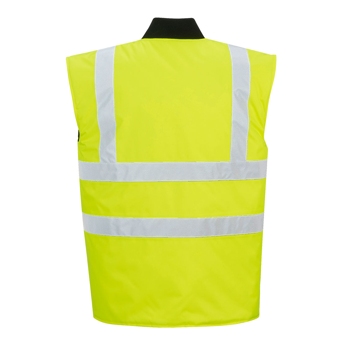 Hi-Vis Vendbar bodyvarmer RIS - Gul - Billede 2