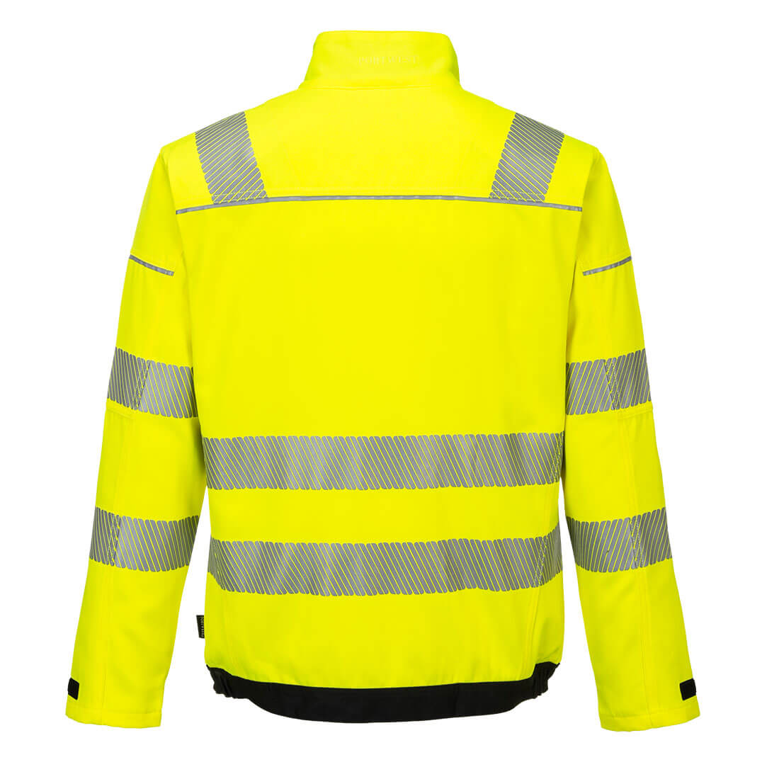 PW3 Hi-Vis arbejdsjakke - Gul/Sort - Billede 2