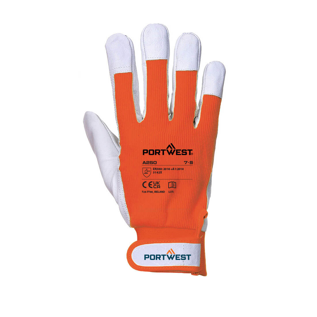 Tergsus handske - Orange / Small - Billede 2