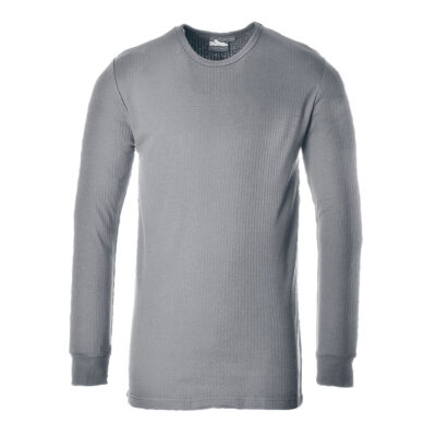 Termo langærmet t-shirt - Grå