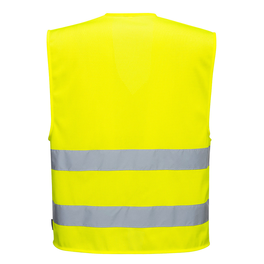 MeshAir hi-vis vest med 2 bånd - Gul - Billede 2