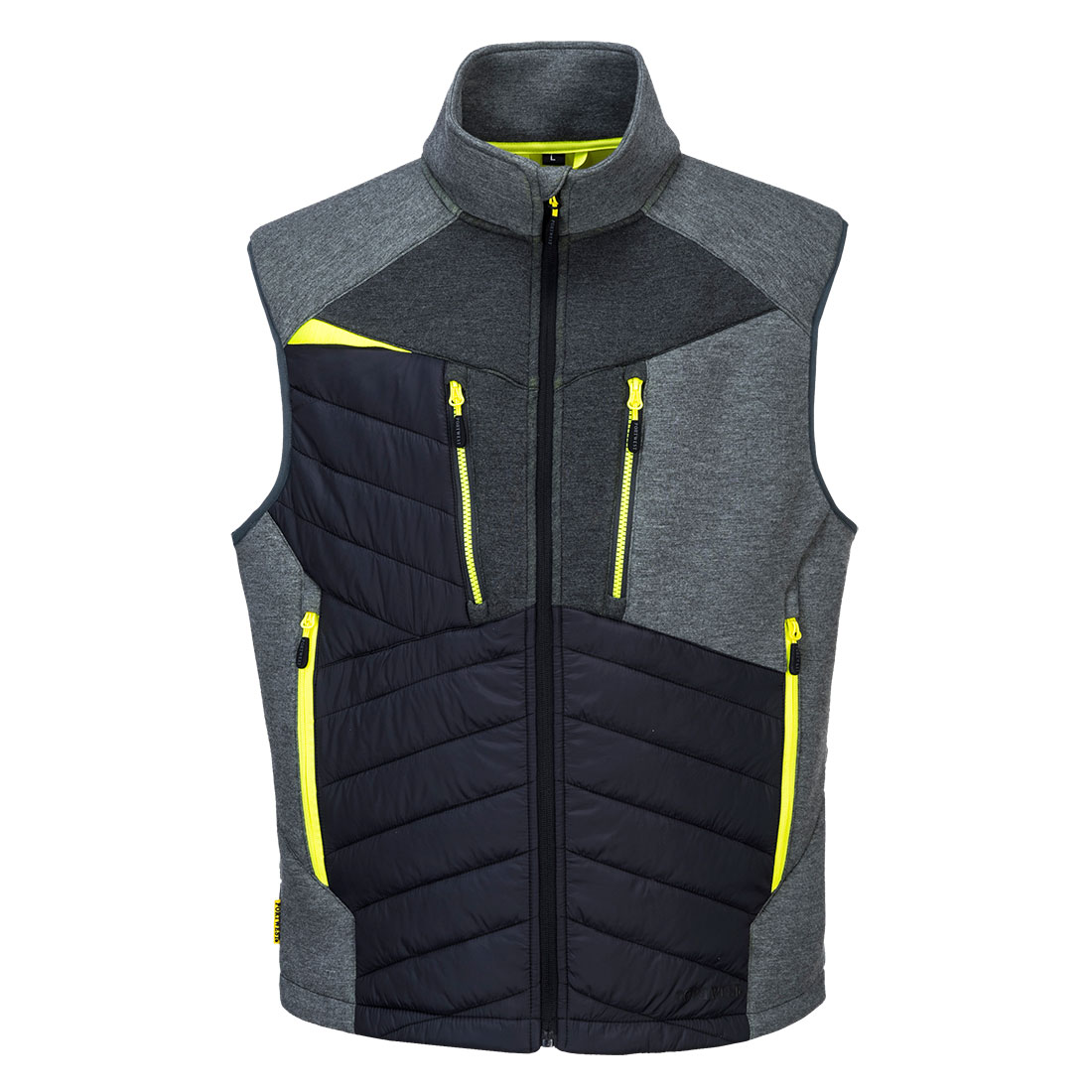 DX4 kombineret vatteret stretch vest - Molegrå