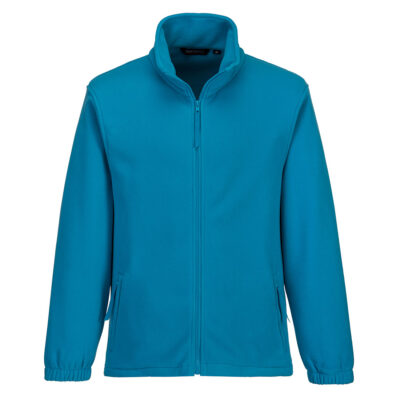 Aran-fleece til herre - Aqua