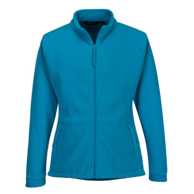Aran-fleece til damer - Aqua