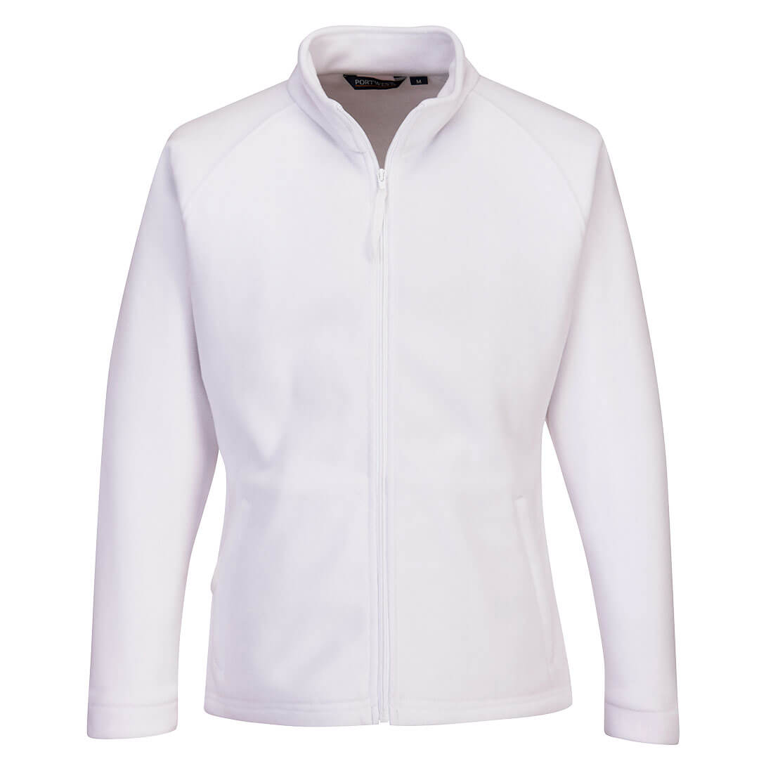 Aran-fleece til damer - Hvid