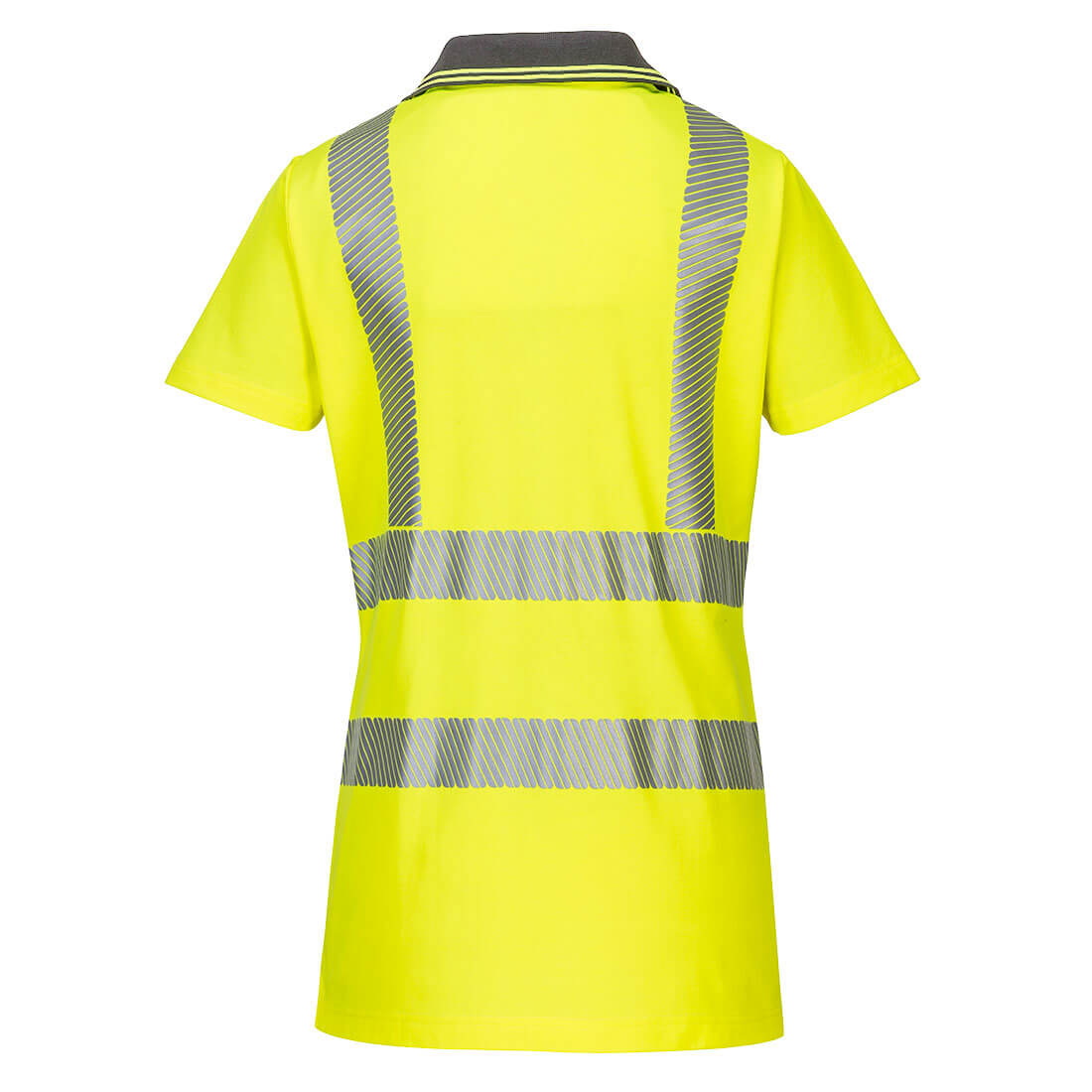 Dame Pro polo-shirt - Gul/Grå - Billede 2