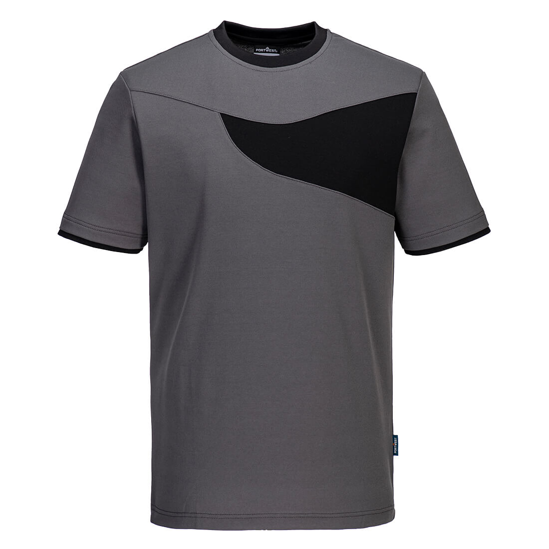PW2 T-Shirt S/S - Grå/Sort
