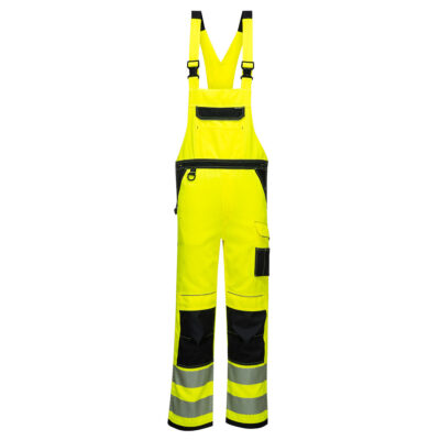 PW3 Hi-Vis overalls - Gul/Sort