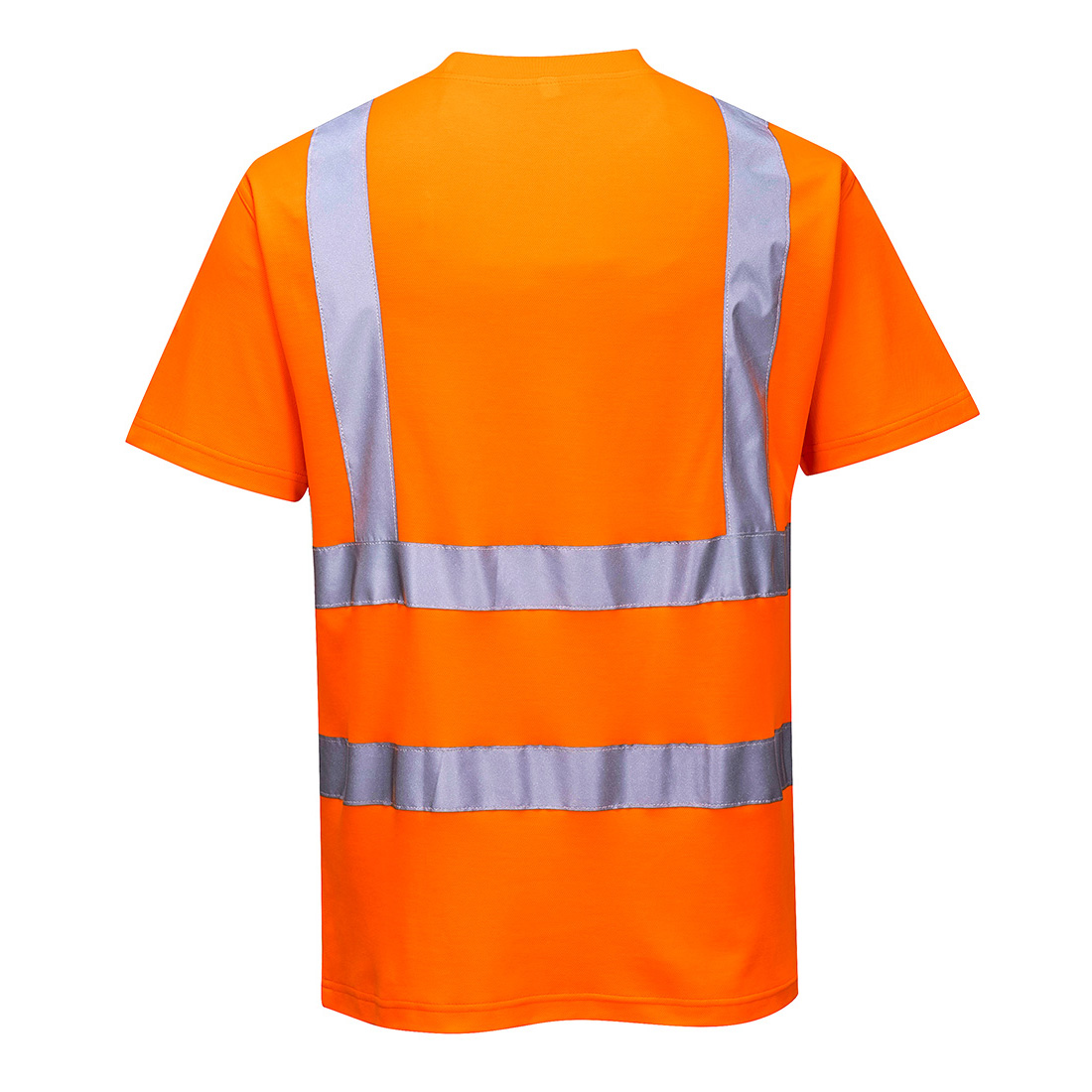 Bomulds komfort kortærmet t-shirt - Orange - Billede 2