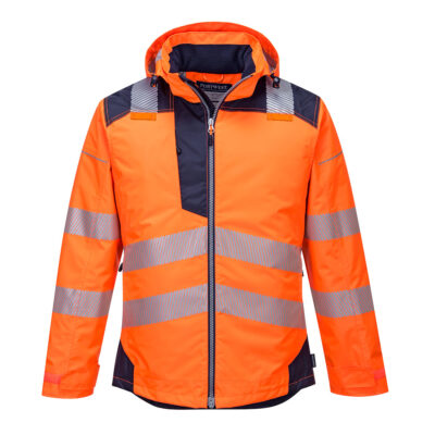 Vision Hi-Vis Vinterjakke - Orange/Marine