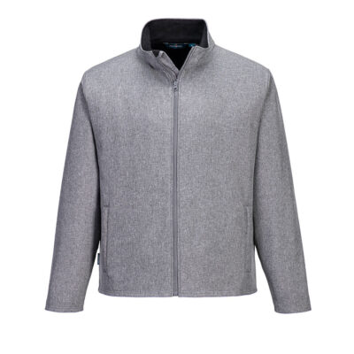 Herre Print & Promo Softshell (2L) - Grå mergel
