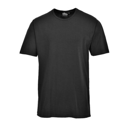 Termo t-shirt m. korte ærmer - Sort