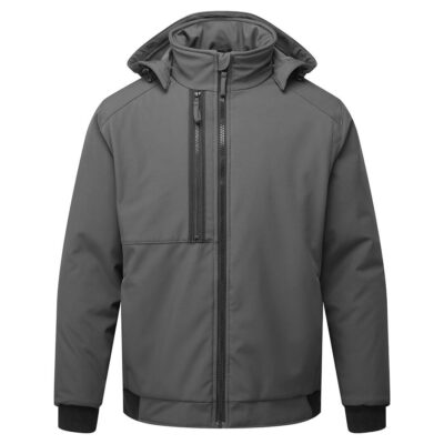 WX2 vatteret softshell (2 lags) - Molegrå