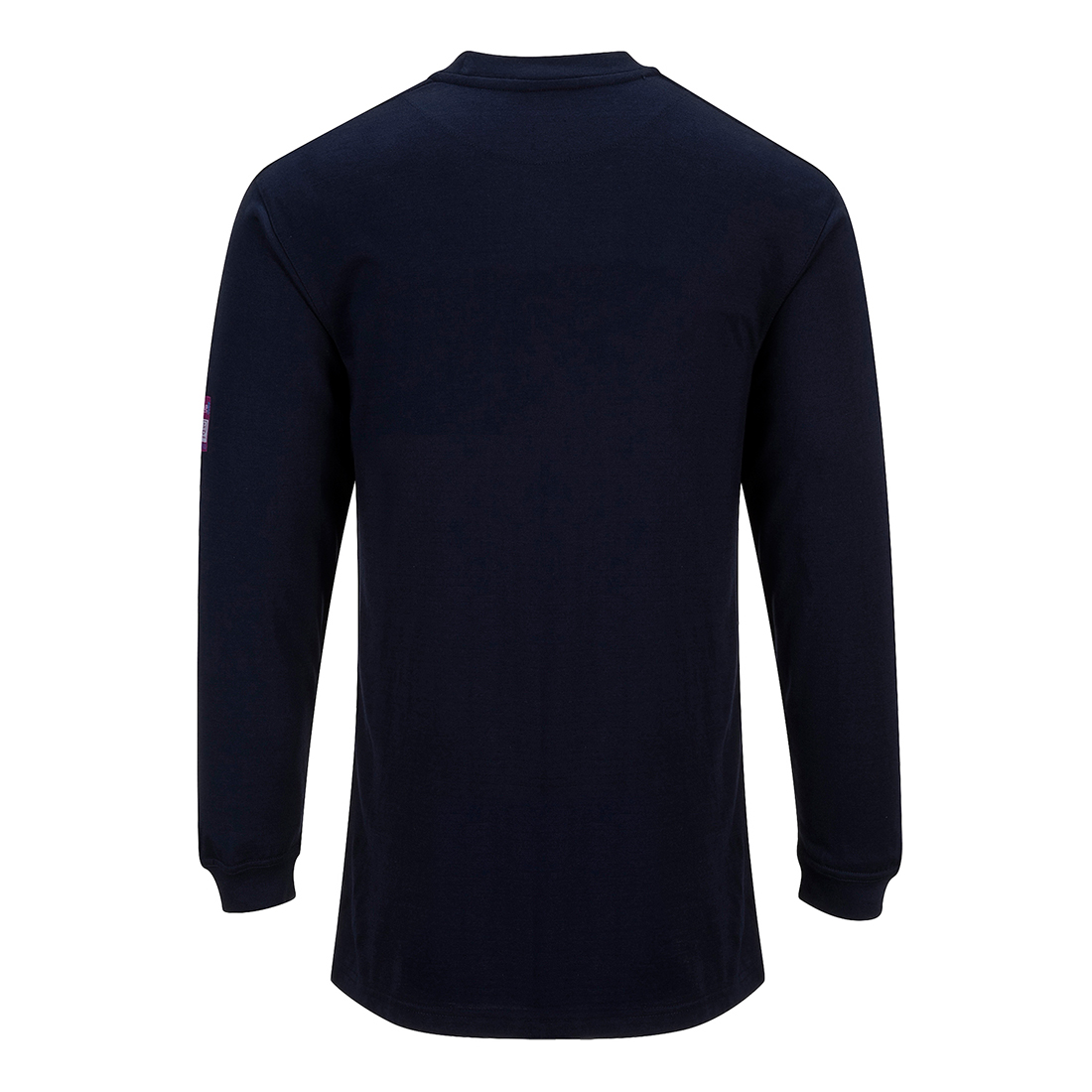 FR Antistatisk langærmet t-shirt - Marine - Billede 2