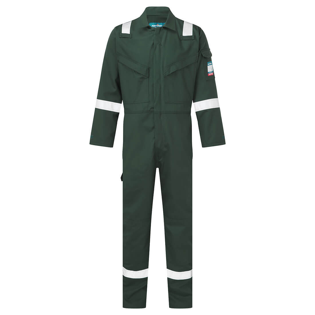FR antistatisk kedeldragt 350g - Grøn