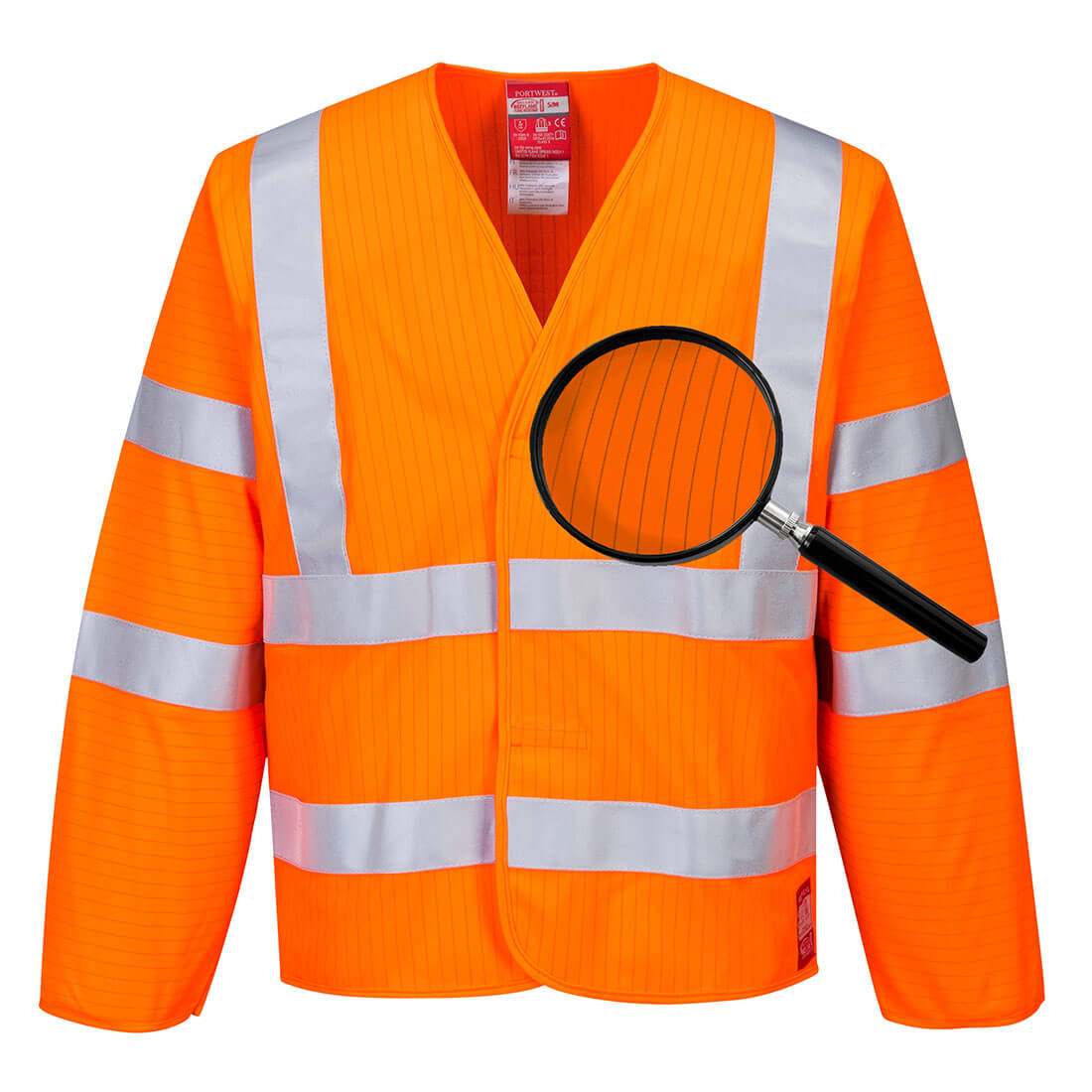 FR hi-vis antistatisk jakke - Orange