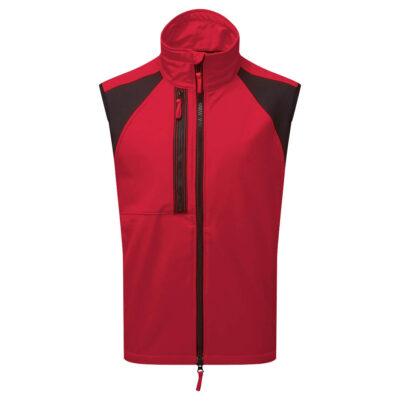 WX2 softshell vest (2 lags) - Rød
