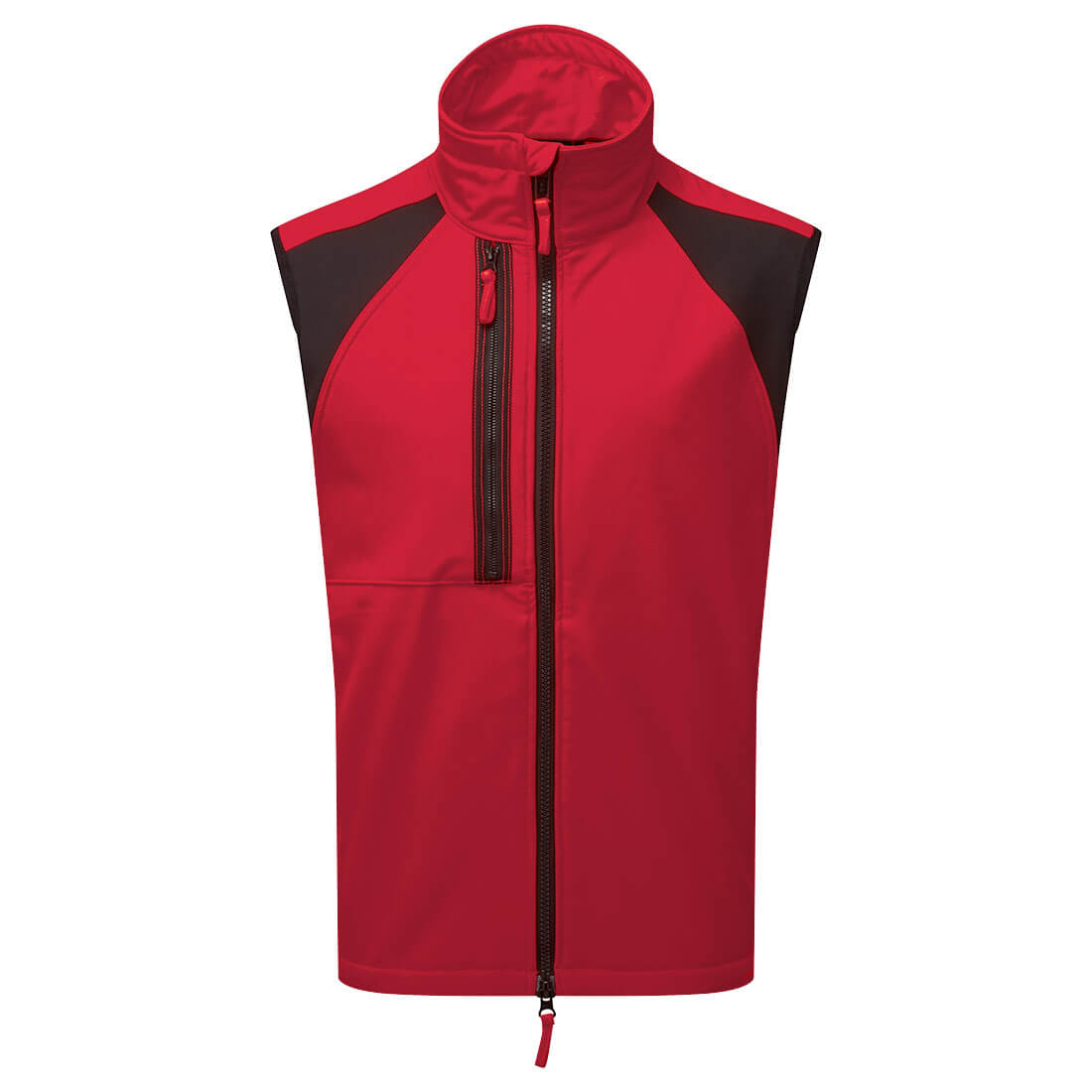 WX2 softshell vest (2 lags) - Rød