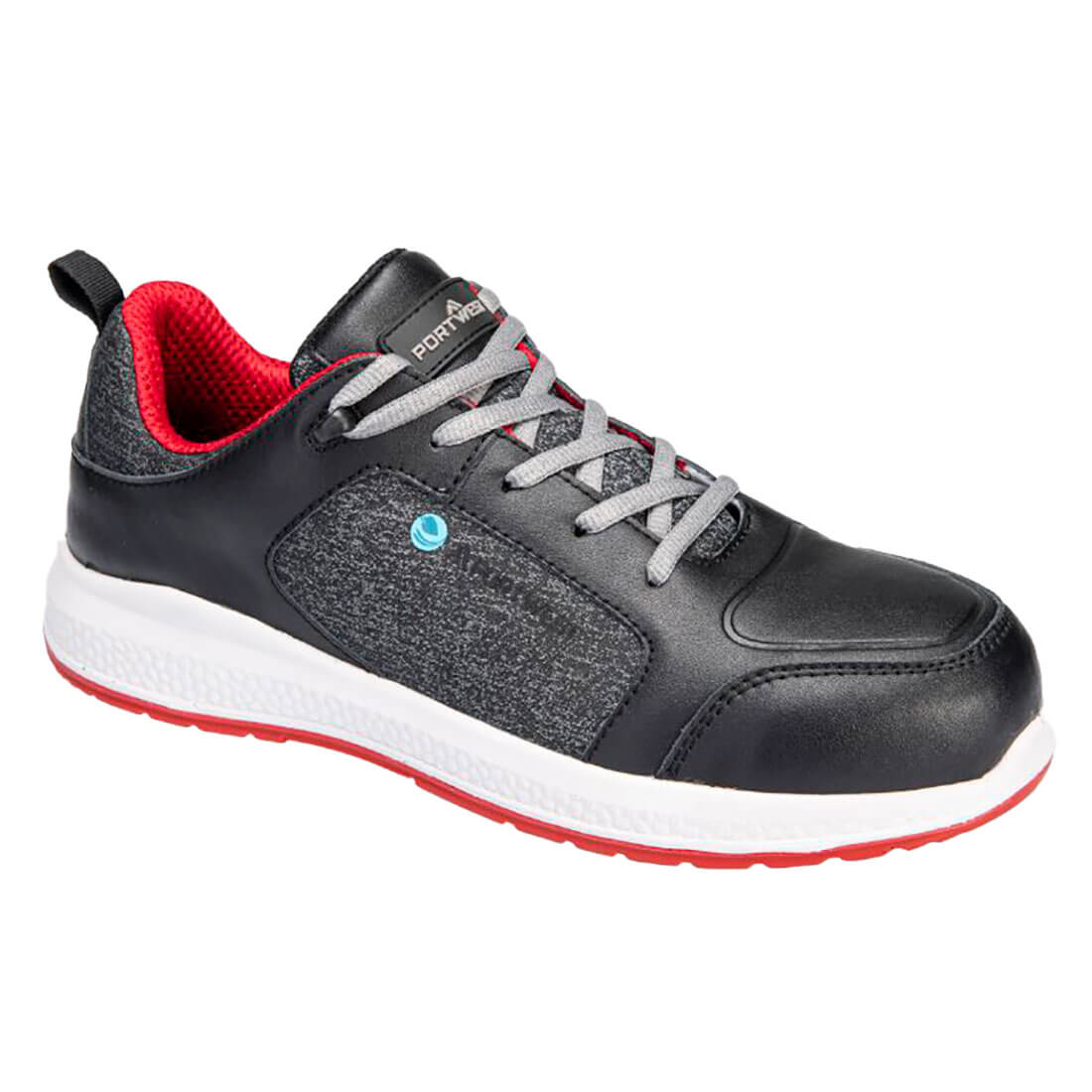 Eco Composite Trainer S3S SR - Sort/Rød