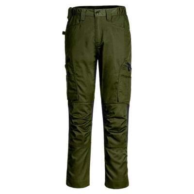 WX2 Eco stretch bukser - Olivengrøn