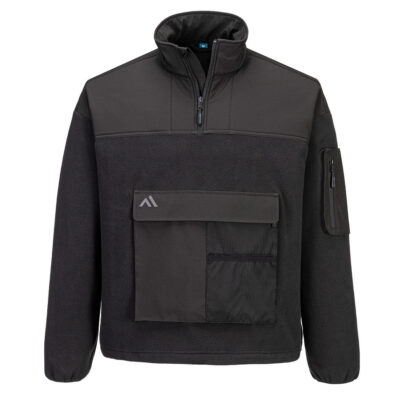 Anorak KX3 Sport microfleece - Sort