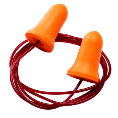 Bell Comfort PU skum ørepropper med wire (200 par) - Orange