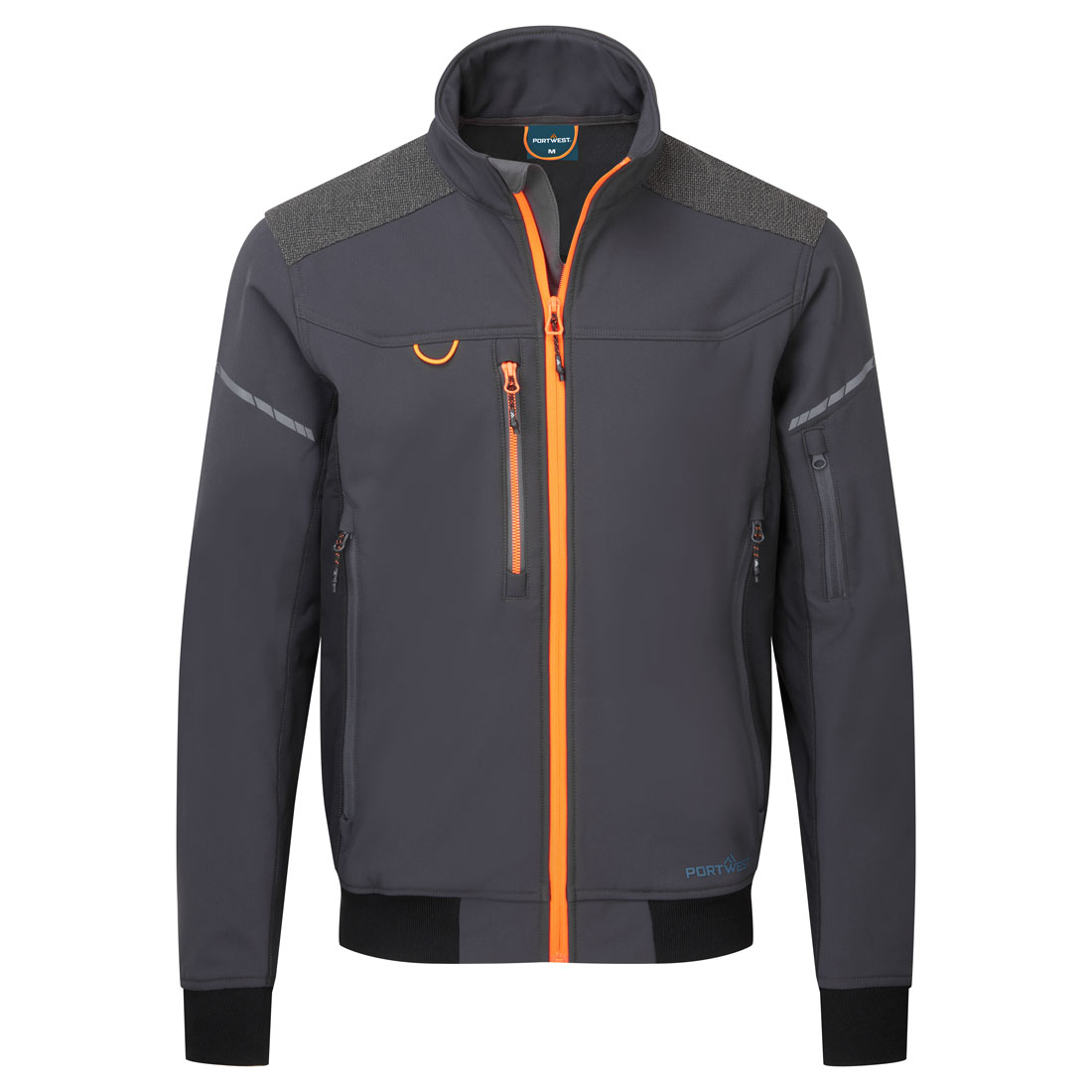 EV4 softshell jakke (3lags) - Molegrå