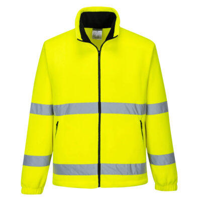 Hi-vis windbreaker fleece - Gul