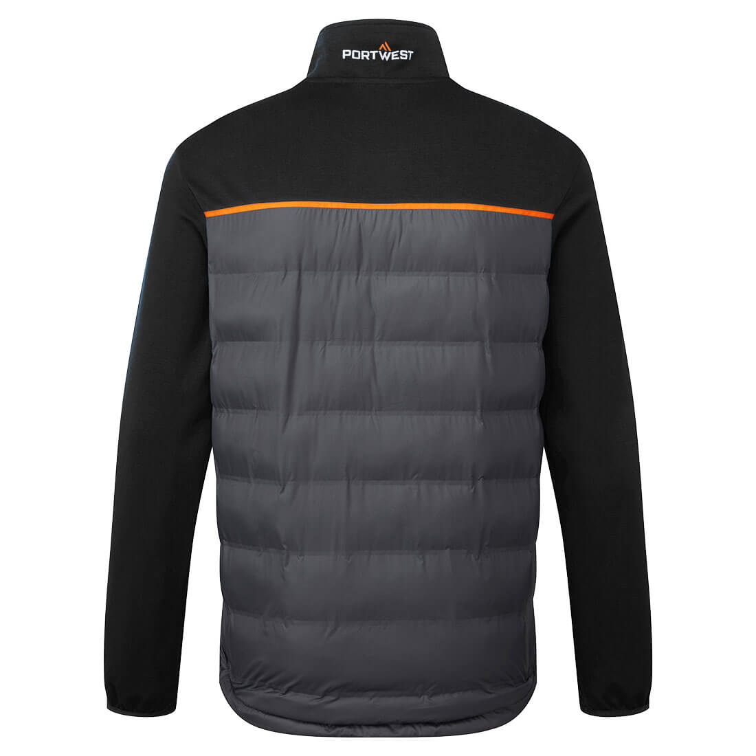 Hybrid vatteret jakke - Sort - Billede 2